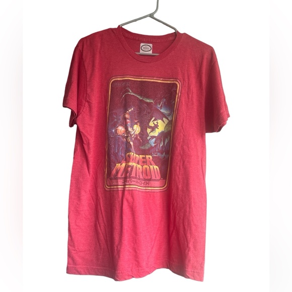 Nintendo Super Metroid Distressed T-Shirt - Picture 1 of 5